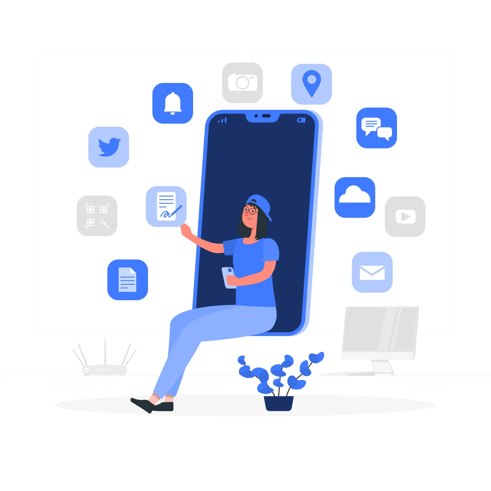 Digital & Social Media Marketing visual